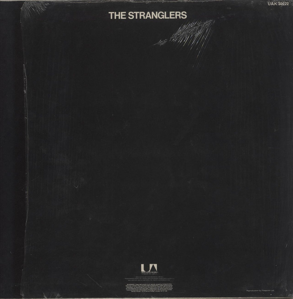 The Stranglers Black And White + Mispressed Beige Vinyl 7" - shrink UK vinyl LP album (LP record)