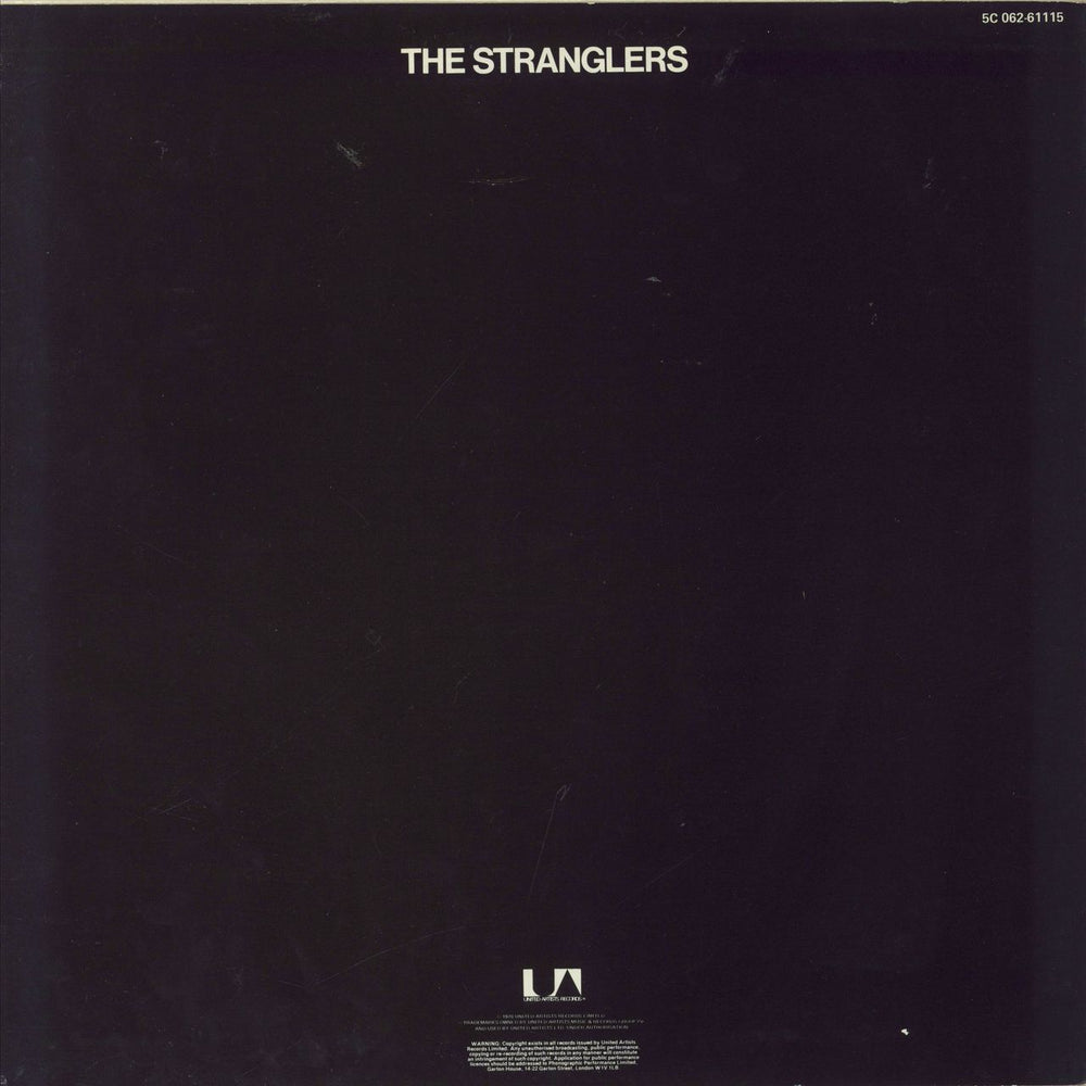 The Stranglers Black And White - Swedish Pressed/Dutch Sleeve Swedish vinyl LP album (LP record)