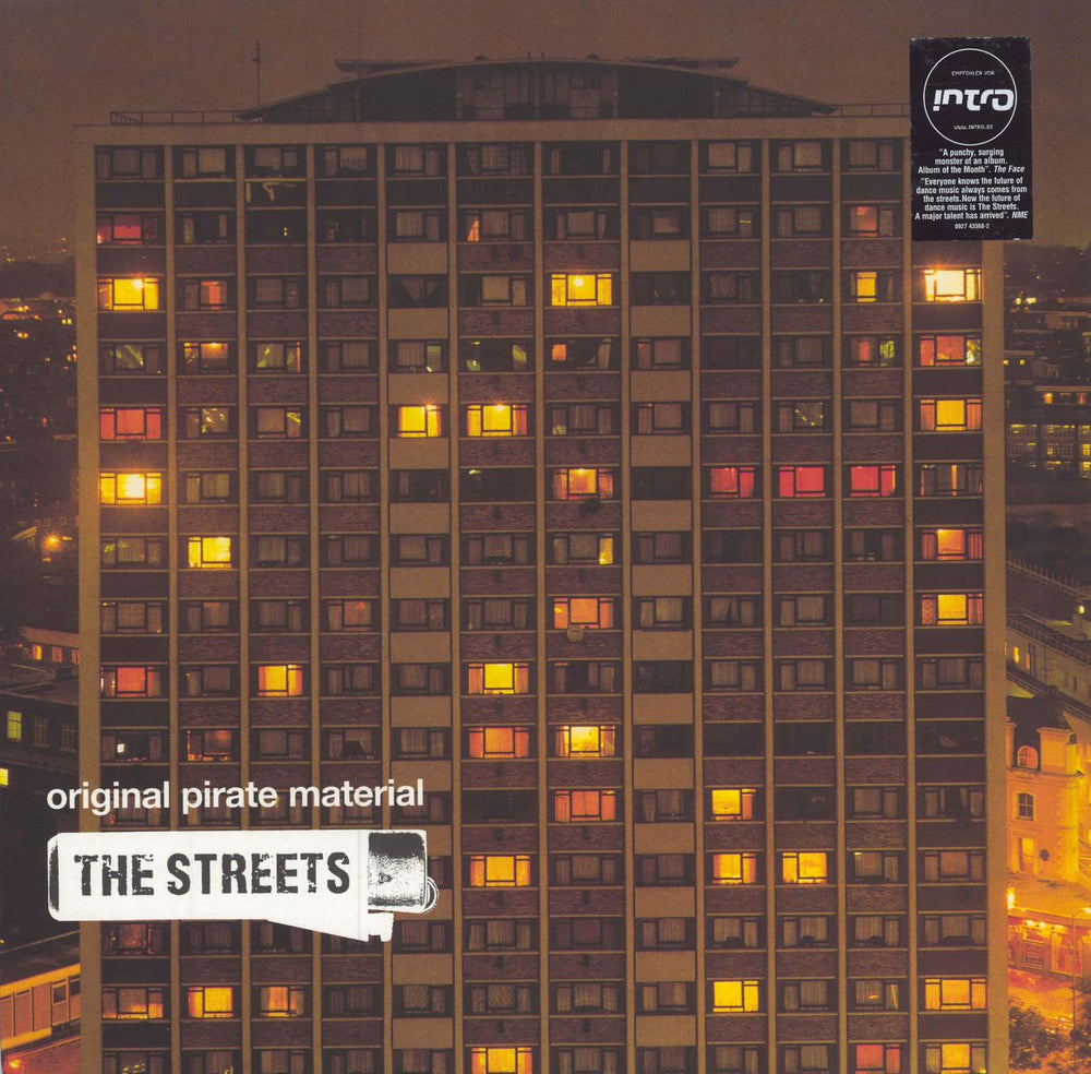 The Streets Original Pirate Material - 1st - Hype Stickered German 2-LP vinyl record set (Double LP Album) 679003TLP