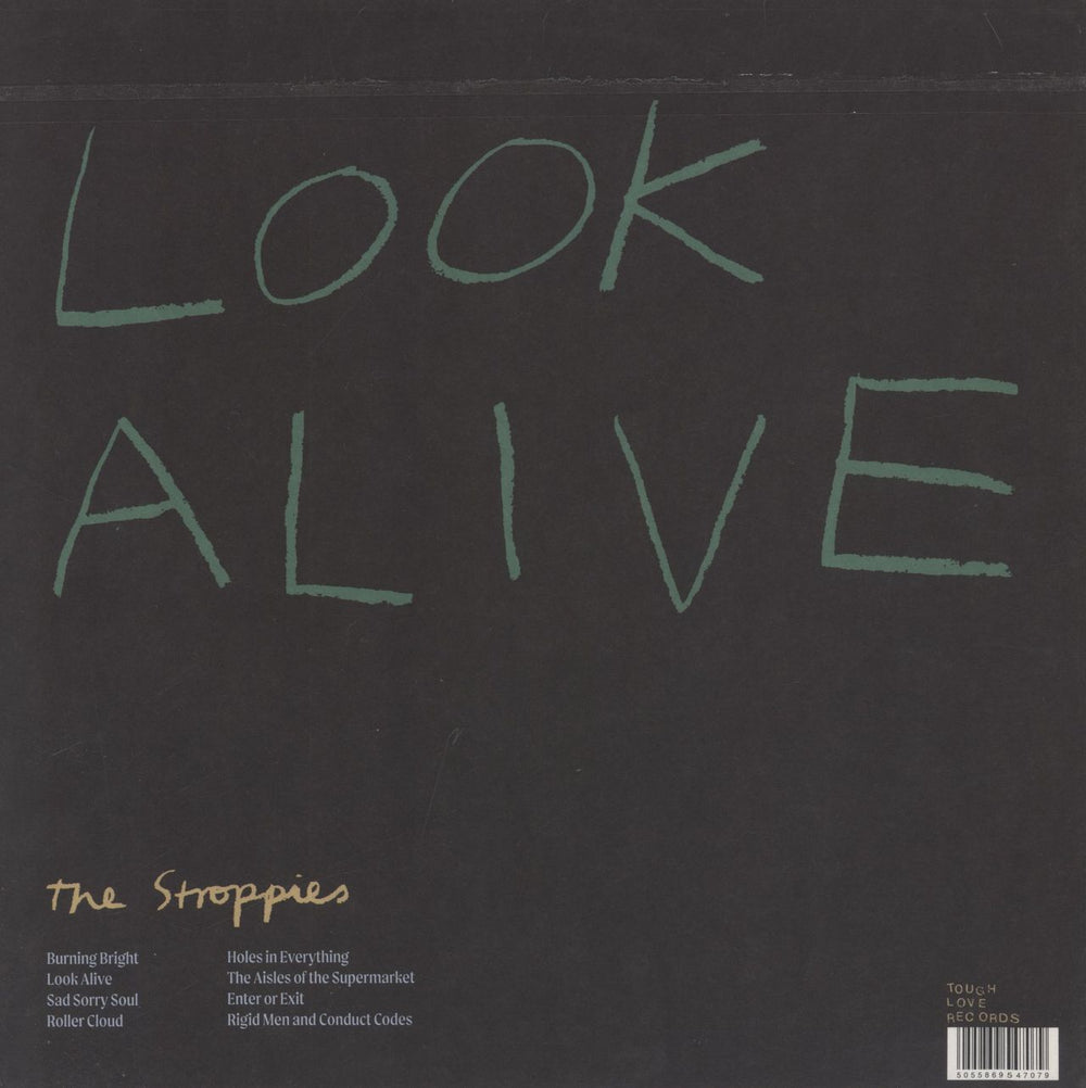 The Stroppies Look Alive - Green Vinyl UK vinyl LP album (LP record) 5055869547079