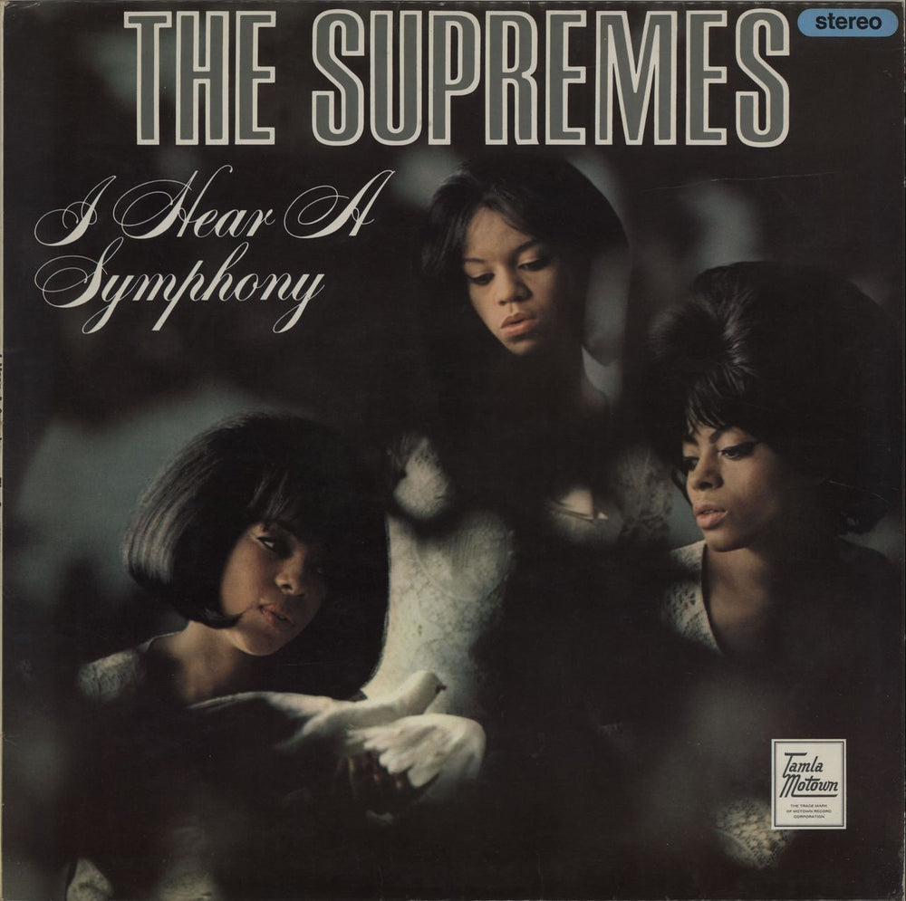 The Supremes I Hear A Symphony UK vinyl LP album (LP record) STML11028