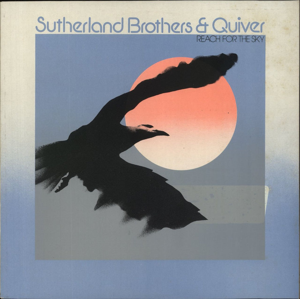 The Sutherland Brothers & Quiver Reach For The Sky - stickered p/s UK vinyl LP album (LP record) 32655