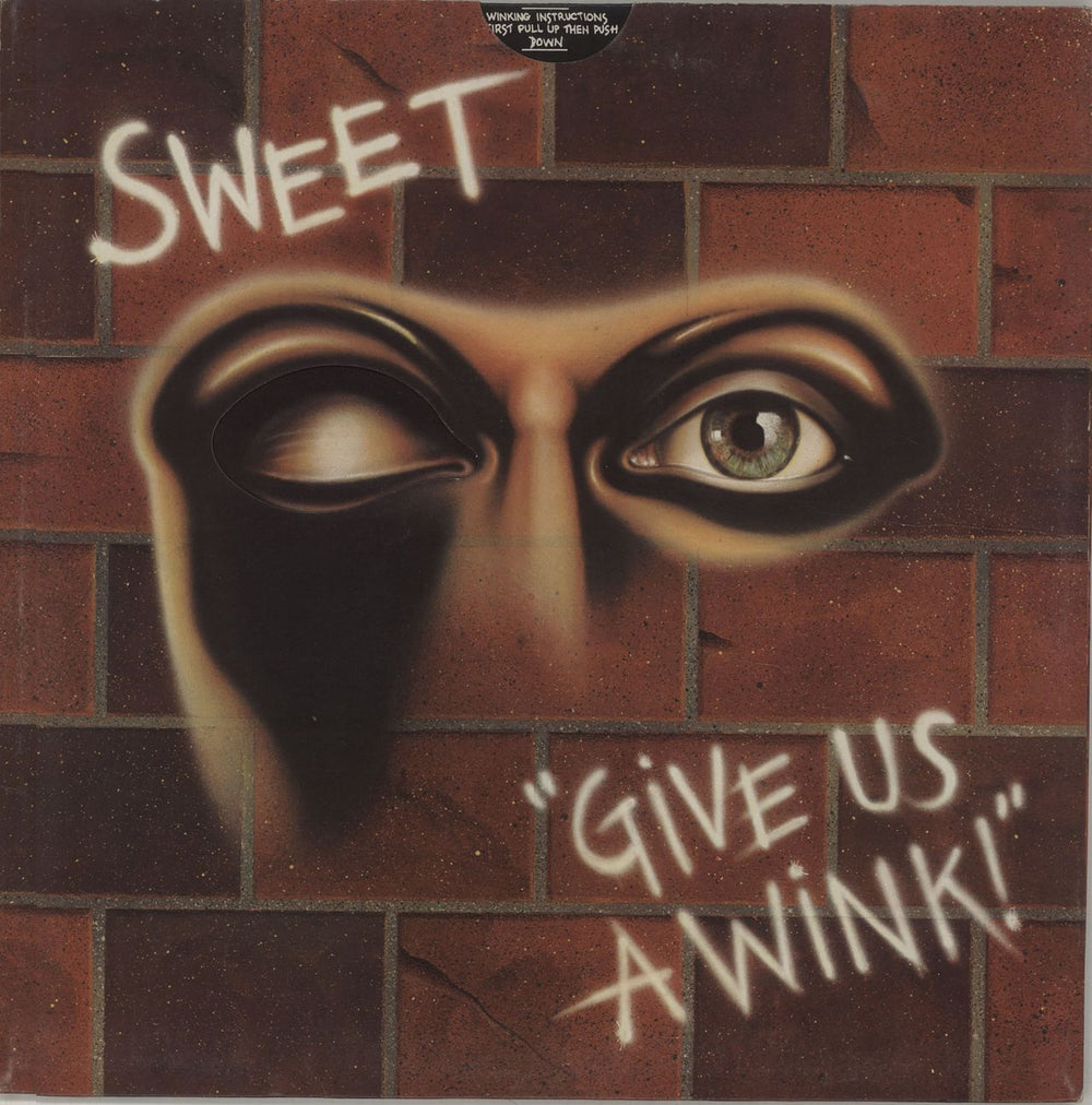 The Sweet Give Us A Wink UK vinyl LP album (LP record) RS1036