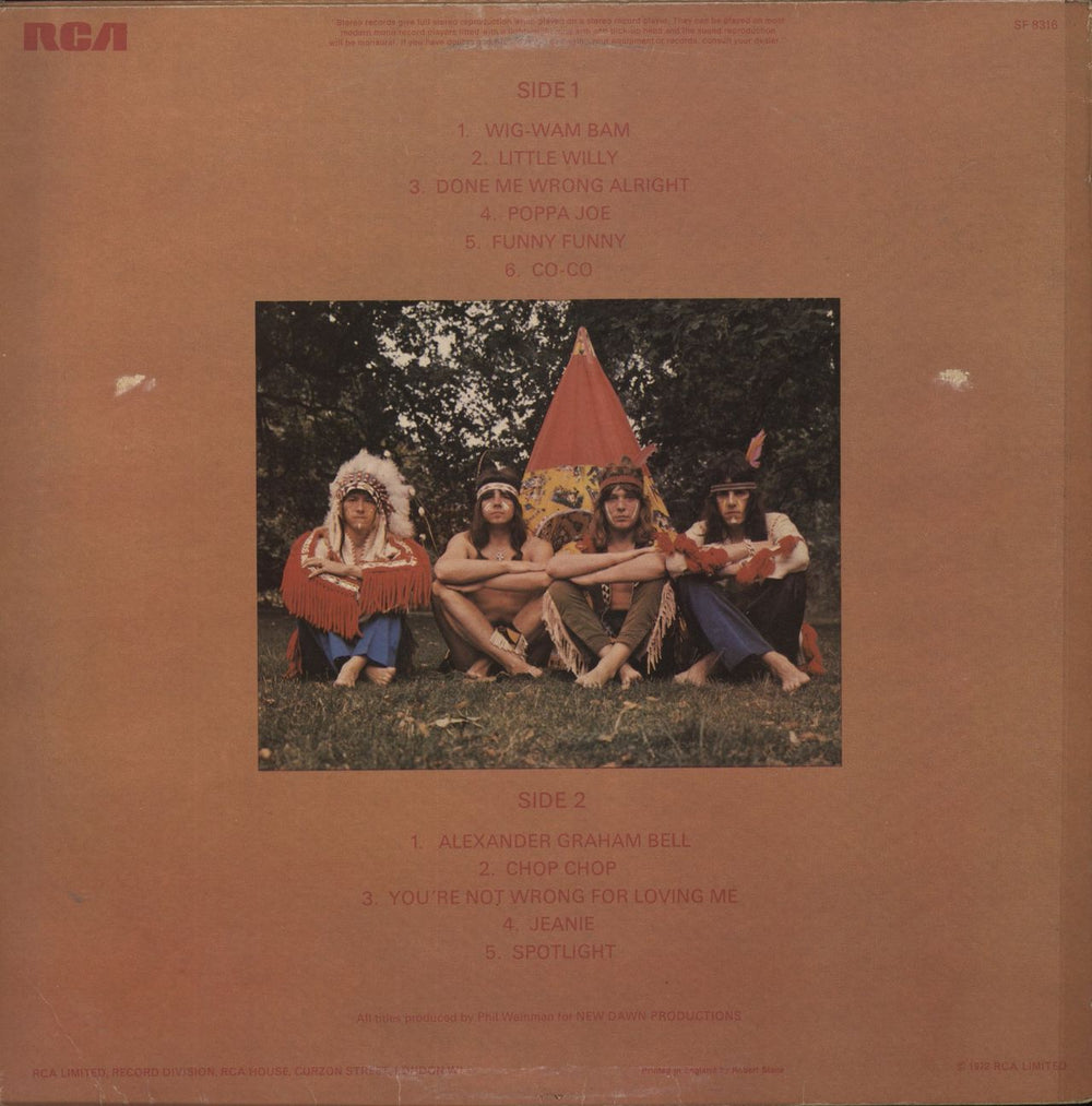 The Sweet The Sweet's Biggest Hits - Laminated sleeve UK vinyl LP album (LP record)