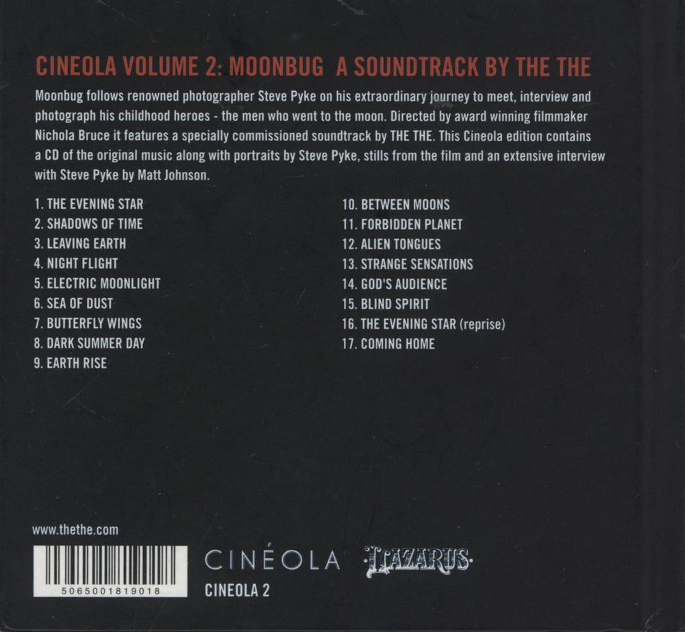 The The Cineola Volume 2: Moonbug - A Soundtrack By The The UK Promo CD album (CDLP)