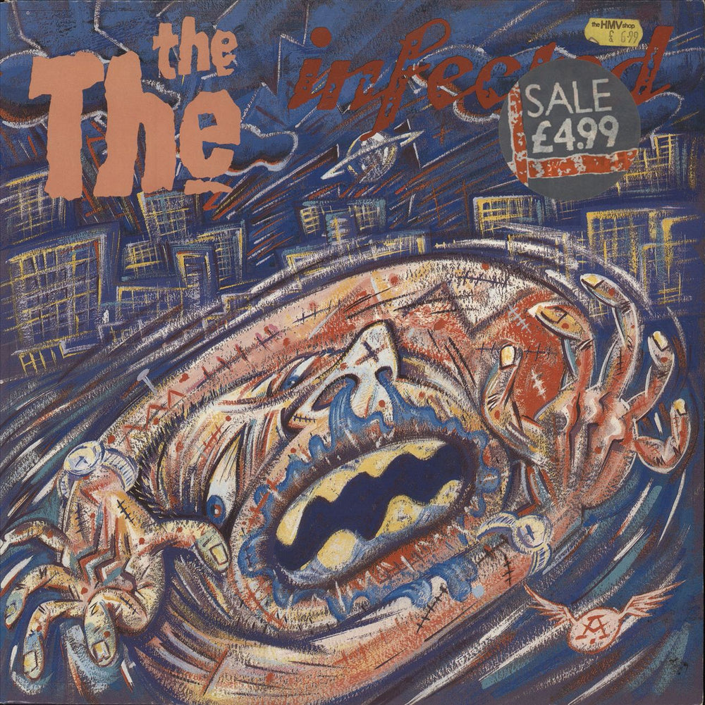 The The Infected - EX UK vinyl LP album (LP record) EPC26770