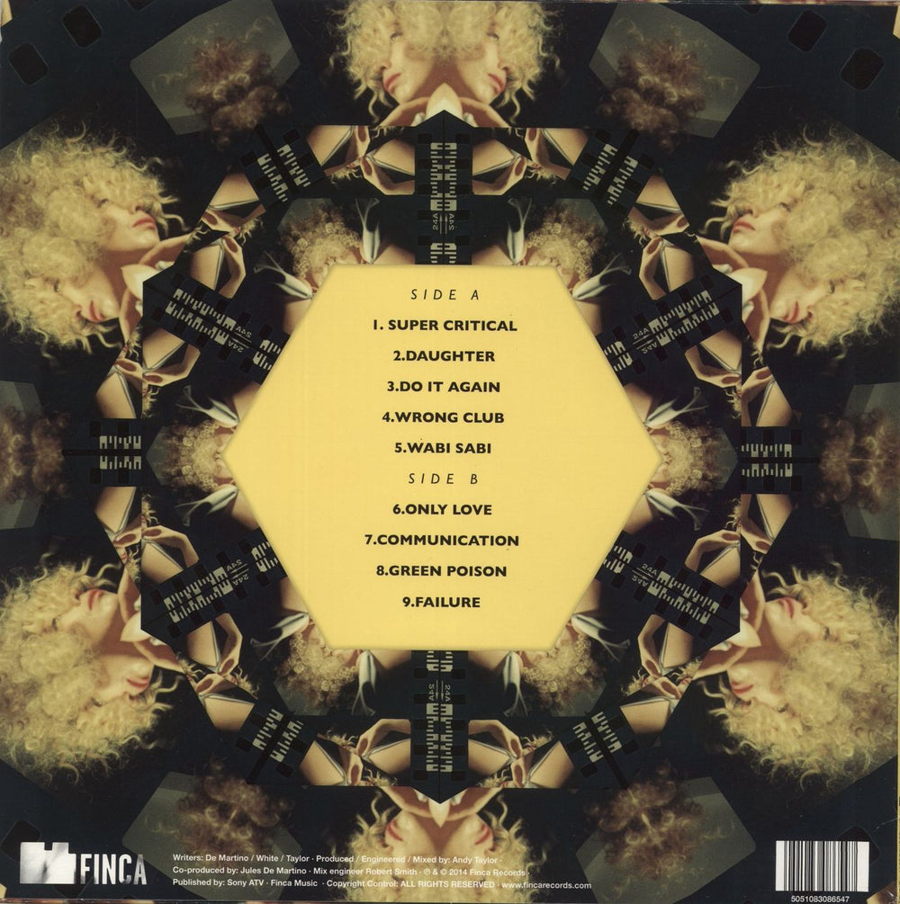 The Ting Tings Super Critical - Picture Disc UK vinyl LP album (LP record) 5051083086547