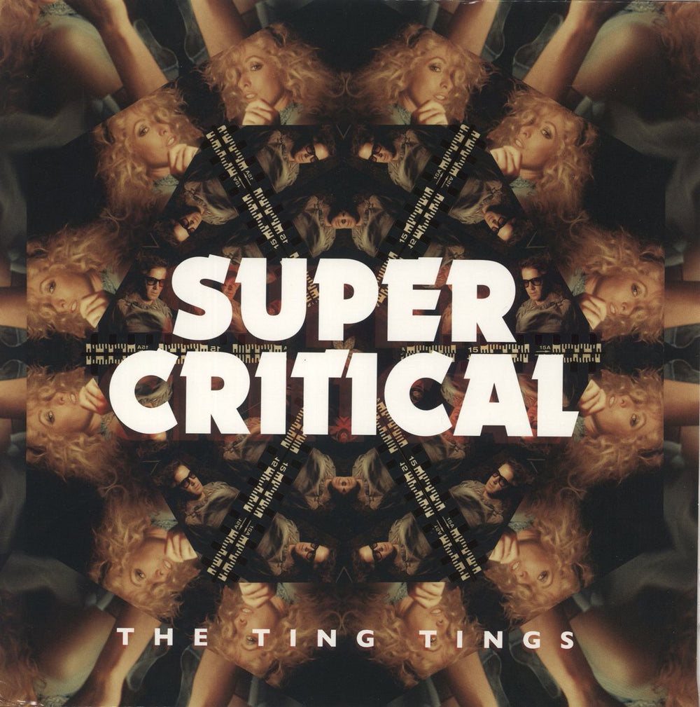 The Ting Tings Super Critical - Picture Disc UK vinyl LP album (LP record) FINCA007LP