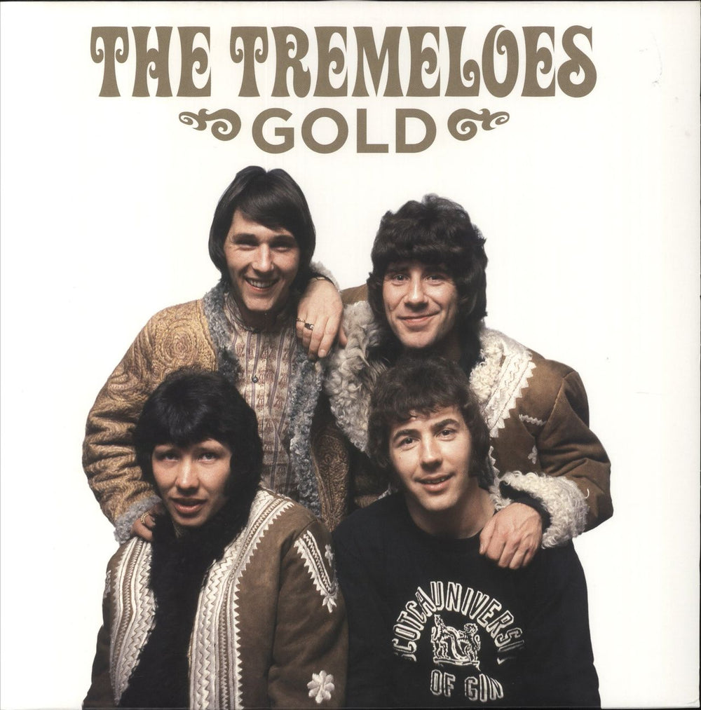 The Tremeloes Gold - Gold Vinyl UK vinyl LP album (LP record) DEMREC507