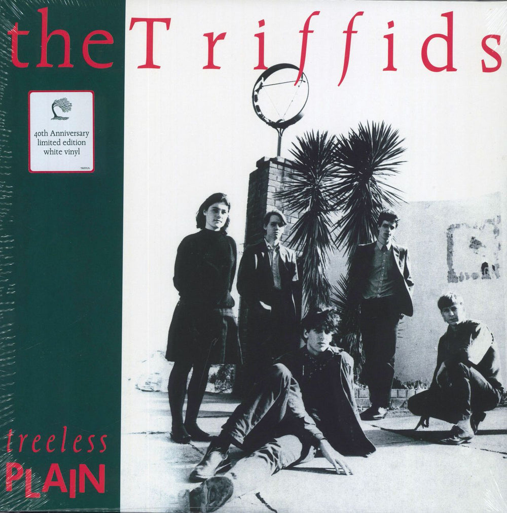 The Triffids (80s) Treeless Plain: 40th Anniversary - White Vinyl - Sealed UK vinyl LP album (LP record) TRIFFLP1