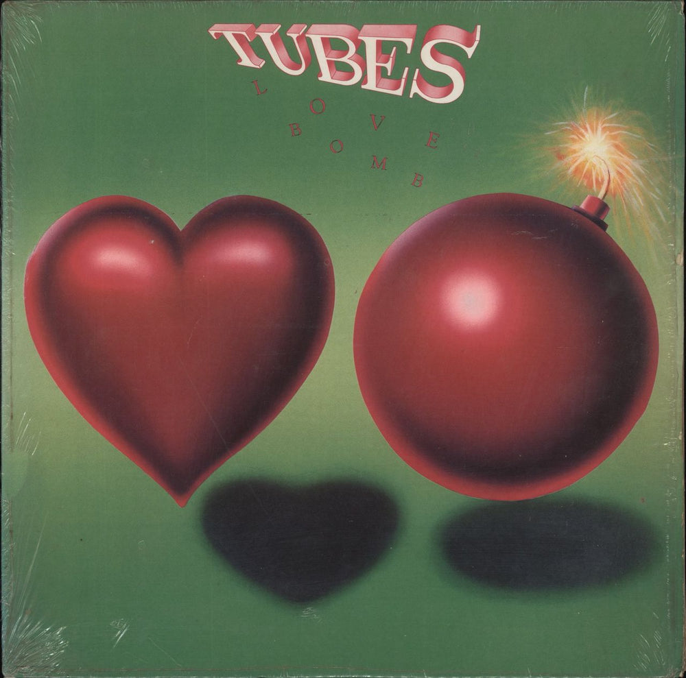 The Tubes Love Bomb - Shrink US vinyl LP album (LP record) ST-12381
