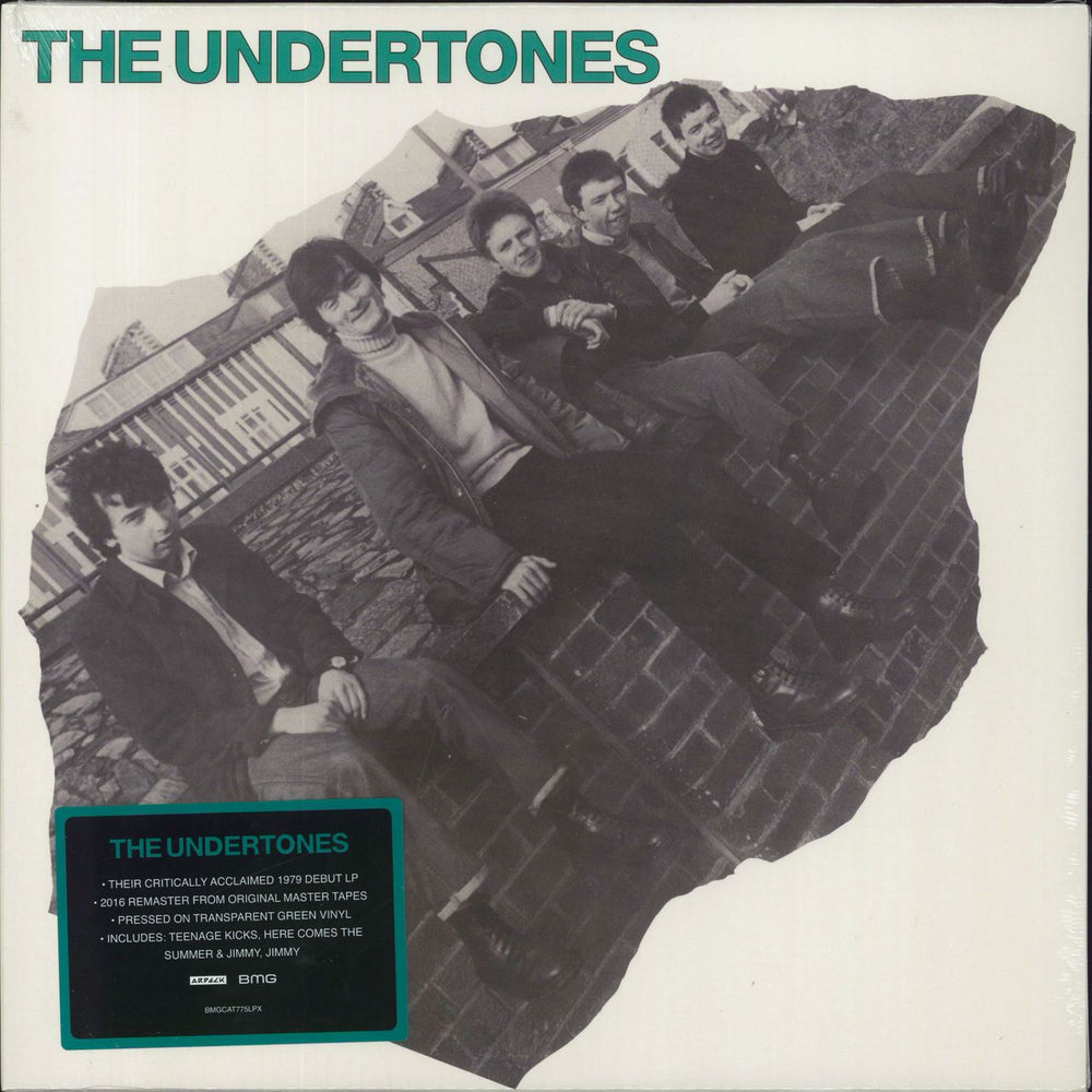 The Undertones The Undertones - Green Vinyl - Sealed UK vinyl LP album (LP record) BMGCAT775LPX