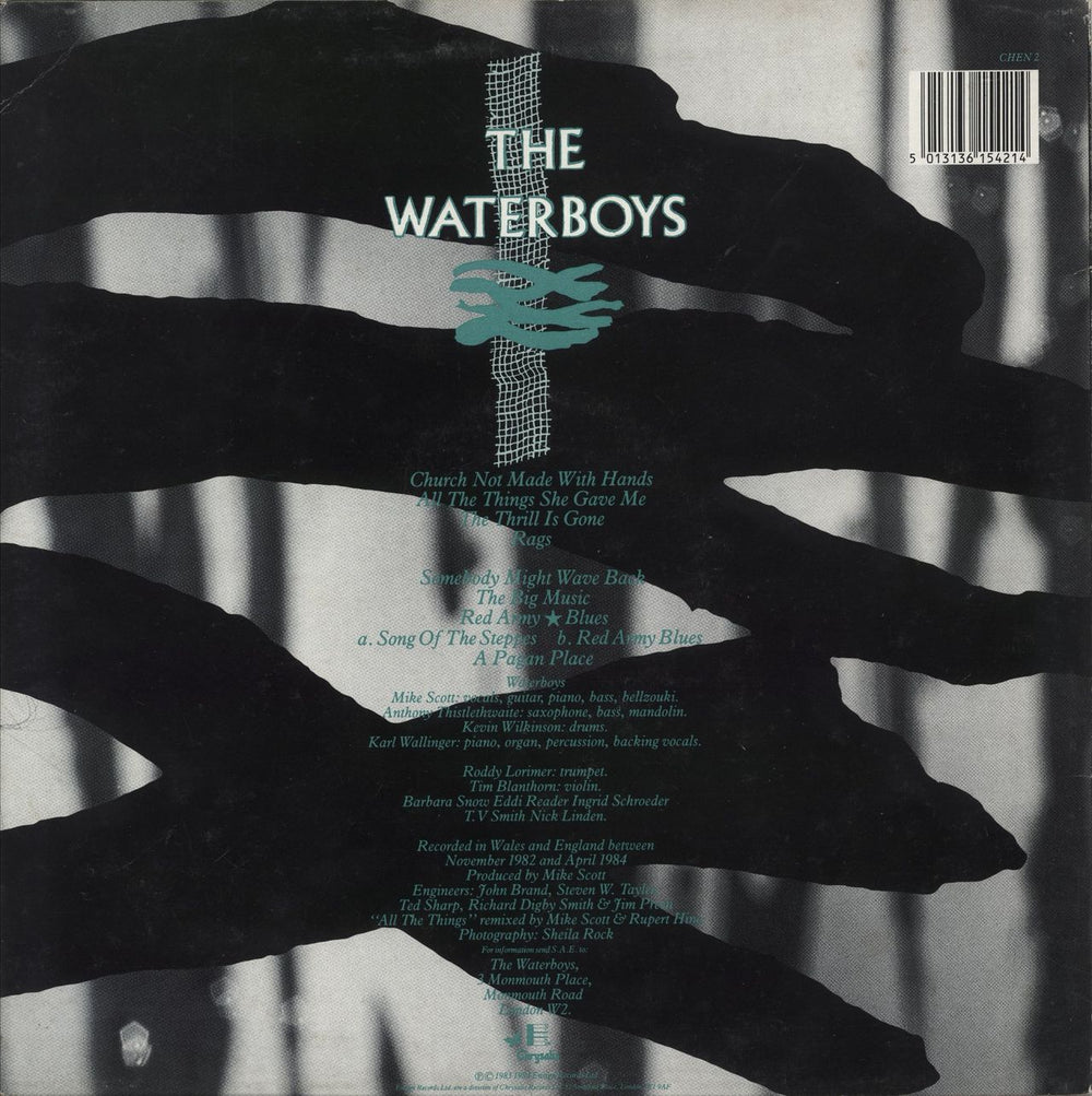 The Waterboys A Pagan Place UK vinyl LP album (LP record) 5013136154214