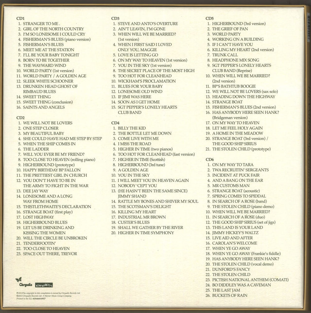 The Waterboys Fisherman's Box: The Complete Fisherman's Blues - 7-CD + 1-LP UK box set WATBXFI741565