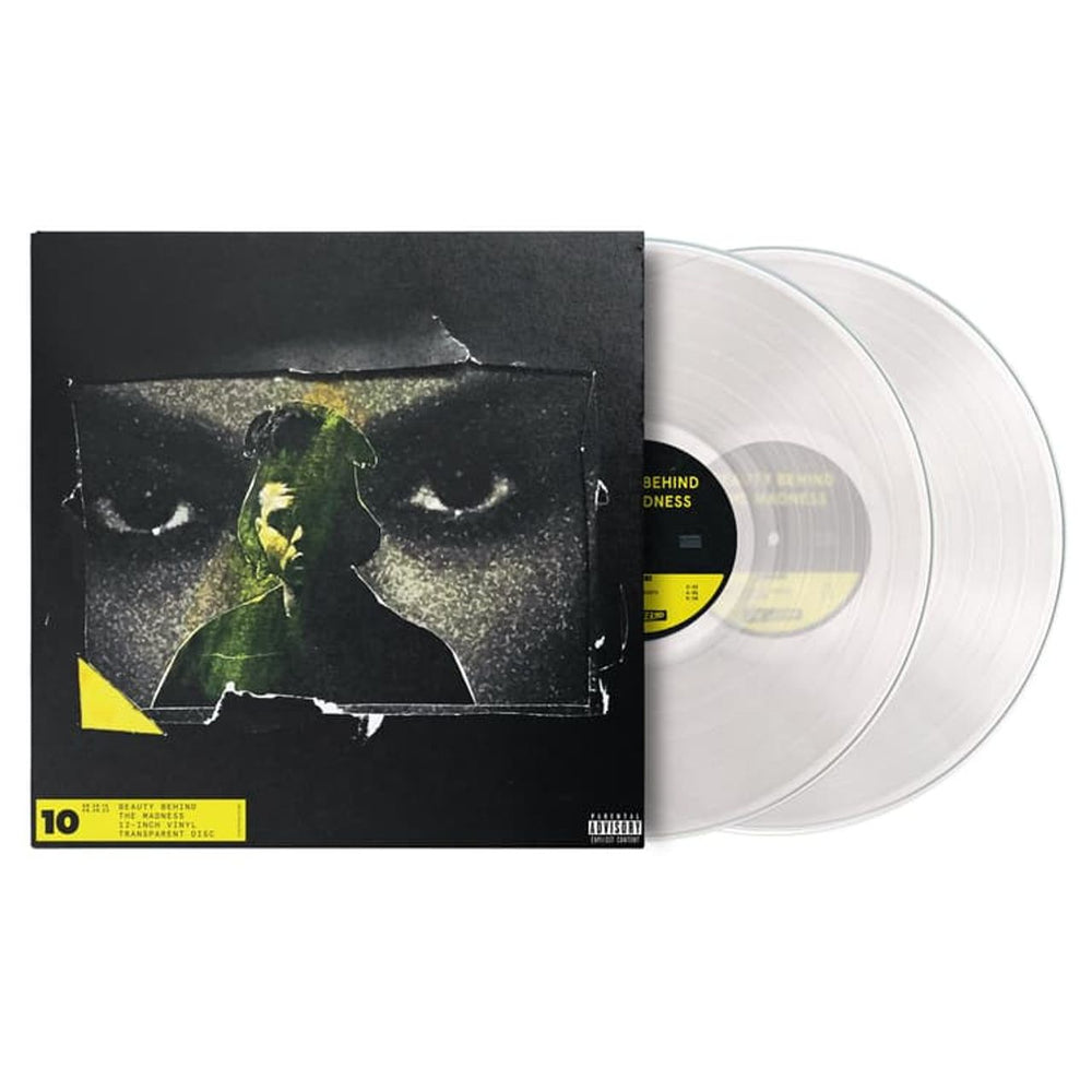 The Weeknd Beauty Behind The Madness - 10th Anniversary Edition - Clear Vinyl - Sealed UK 2-LP vinyl record set (Double LP Album) 602478464492