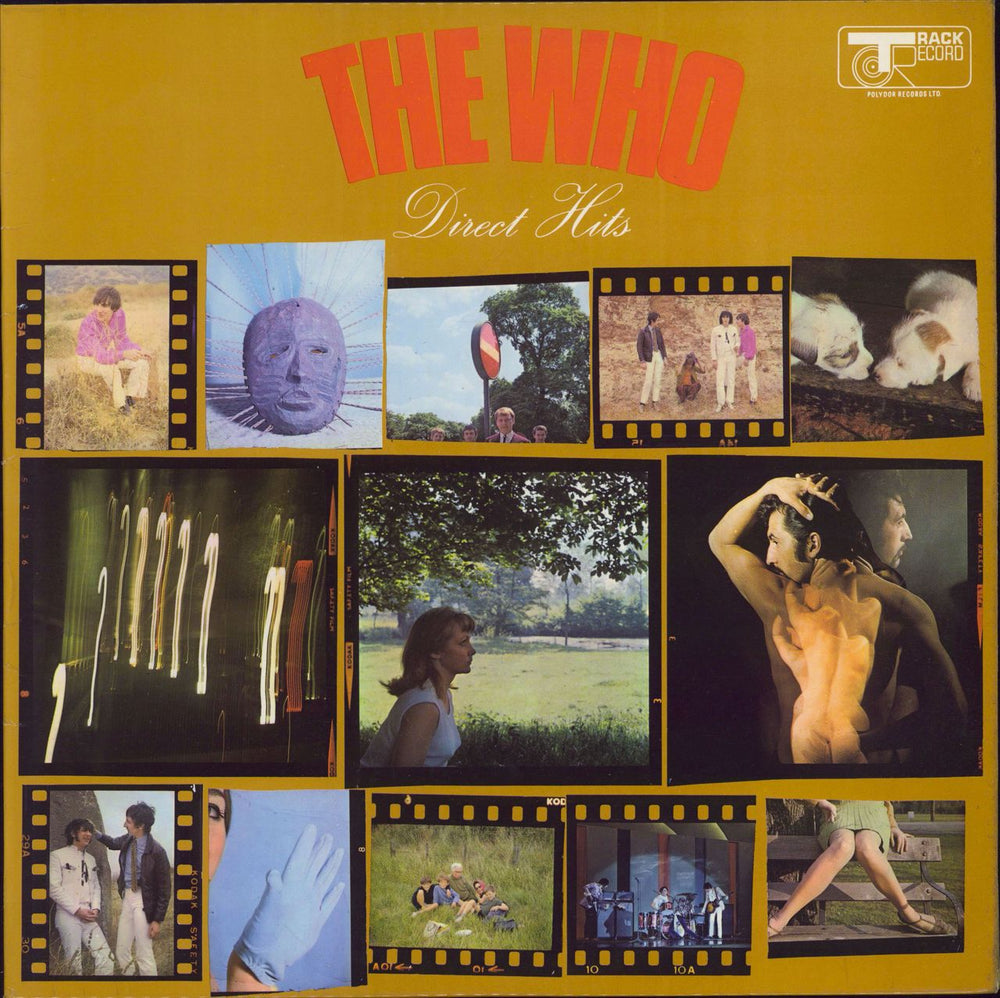 The Who Direct Hits - WOS UK vinyl LP album (LP record) 613006