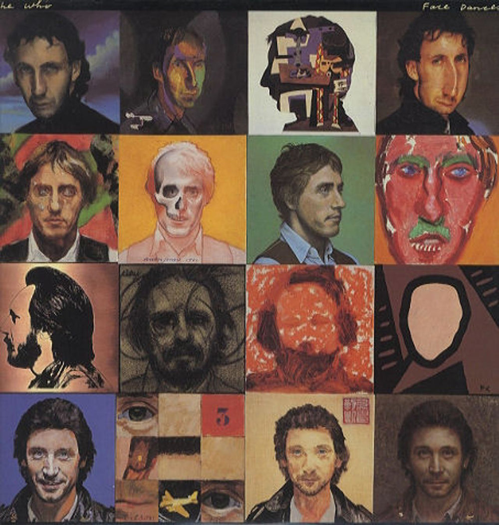 The Who Face Dances + Inner/Poster US vinyl LP album (LP record) HS3516