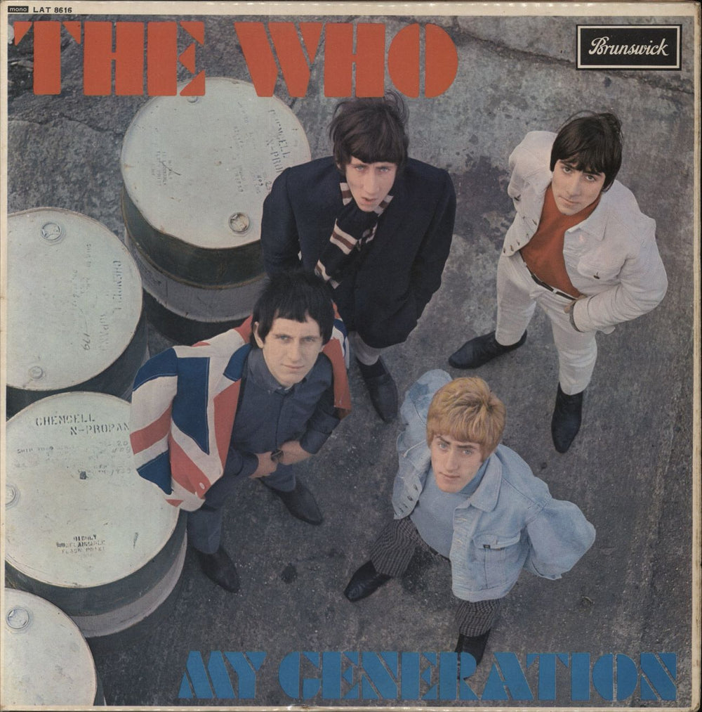 The Who My Generation - 1st - EX UK vinyl LP album (LP record) LAT8616