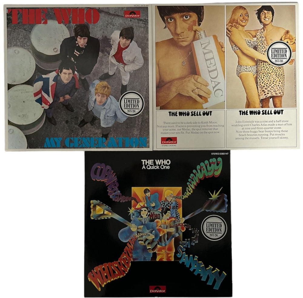 The Who Phases - EX German Vinyl Box Set