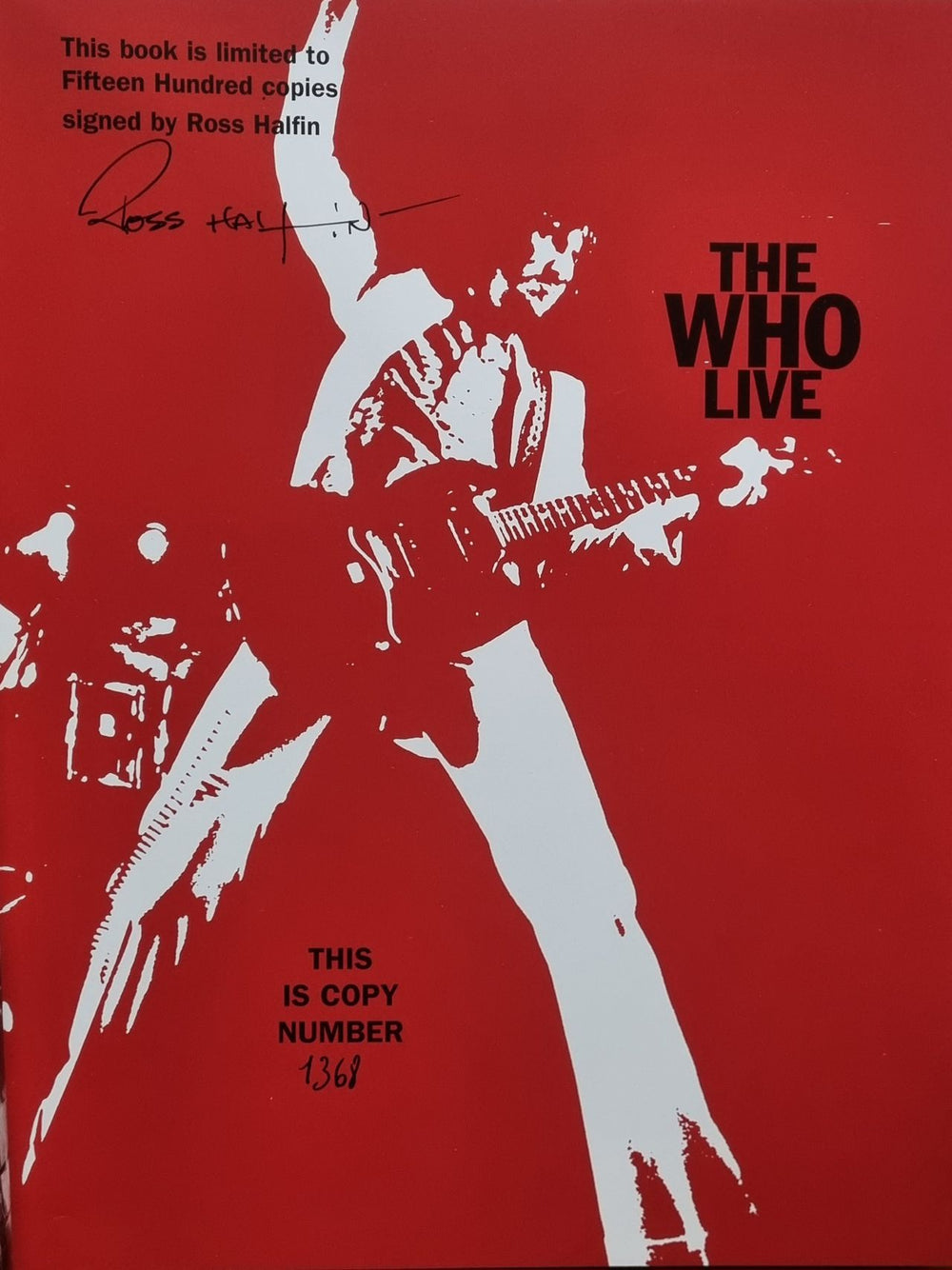 The Who The Who Live - Genesis Publications UK book 2002