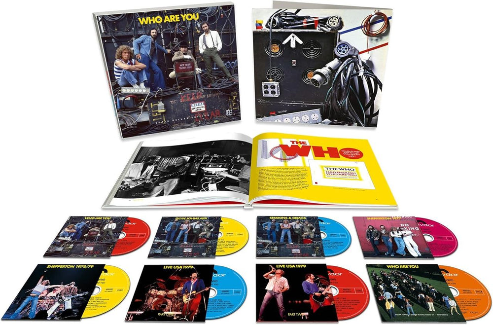 The Who Who Are You - Super Deluxe Edition - 7-CD & Dolby Atmos 5.1 Blu-ray Box Set - Sealed UK CD Single Box Set 4886487