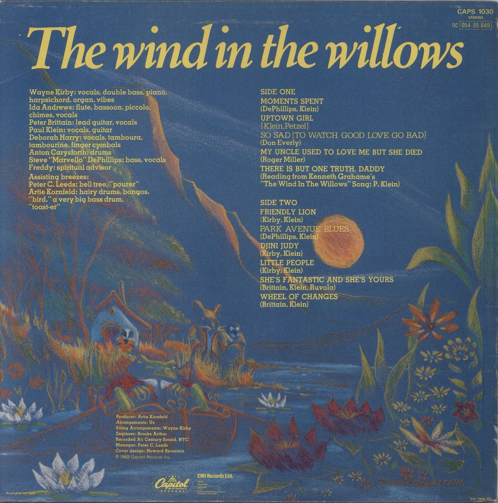 The Wind In The Willows The Wind In The Willows - EX UK vinyl LP album (LP record)