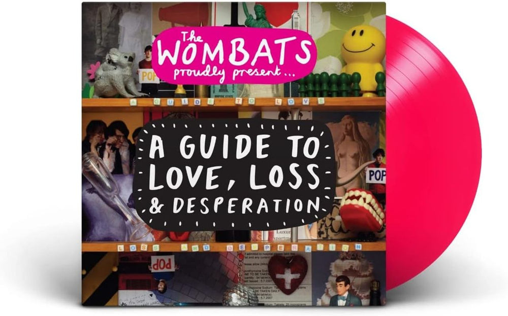 The Wombats A Guide To Love, Loss & Desperation: 15th Anniversary - Pink Vinyl - Sealed UK vinyl LP album (LP record) 5054197424878