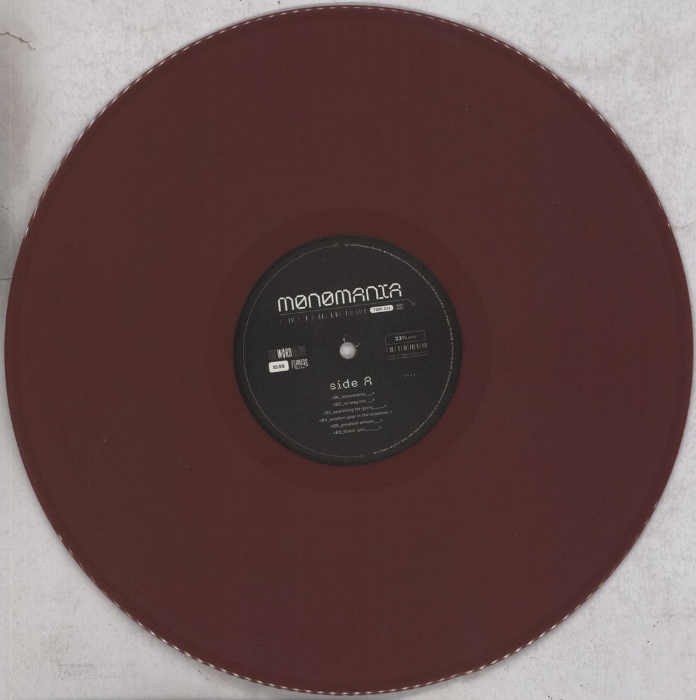 The Word Alive Monomania - Fruit Punch Vinyl US vinyl LP album (LP record) 61JLPMO843784