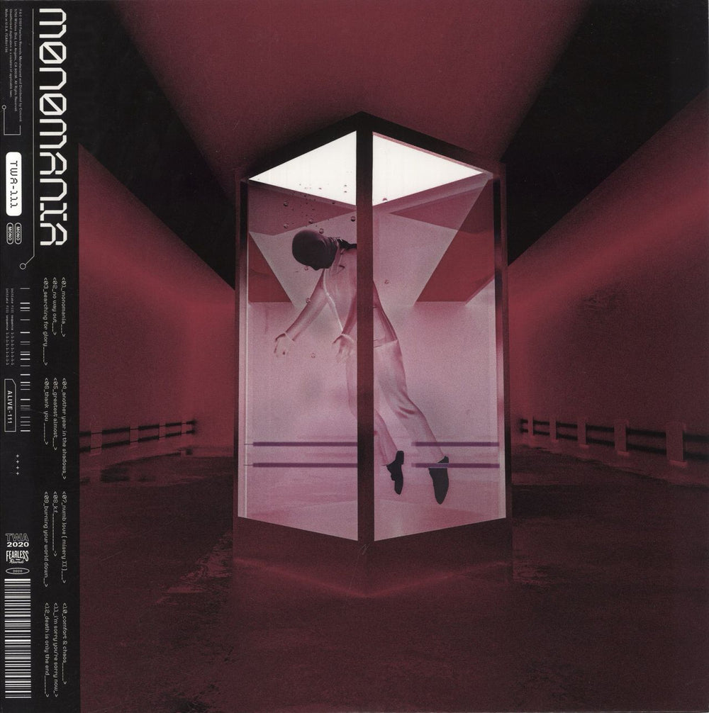 The Word Alive Monomania - Fruit Punch Vinyl US vinyl LP album (LP record) FEAR01136