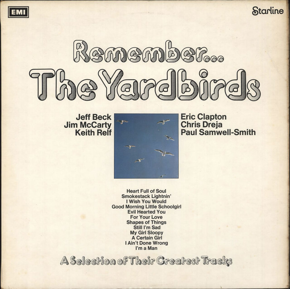 The Yardbirds Remember... The Yardbirds - 1st - EX UK vinyl LP album (LP record) SRS5069