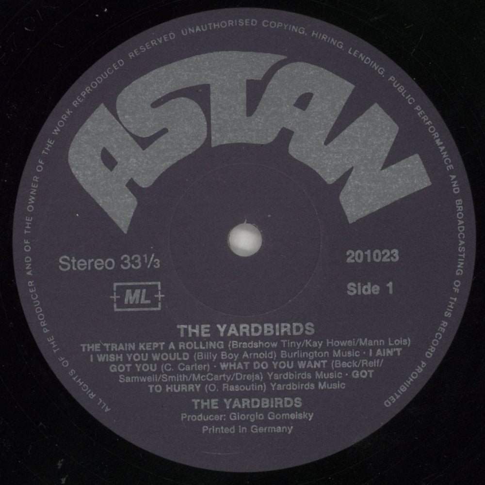 The Yardbirds The Original Recordings 1963-1968 German vinyl LP album (LP record) YDBLPTH681578