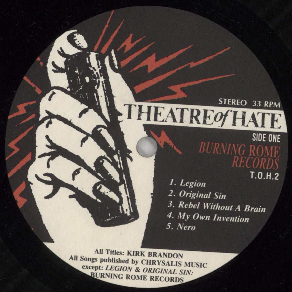 Theatre Of Hate Revolution UK vinyl LP album (LP record) TOHLPRE244728