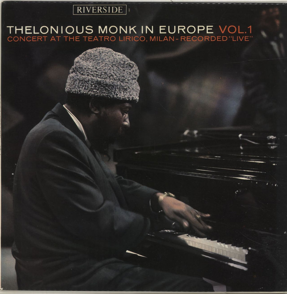 Thelonious Monk In Europe Vol. 1 UK vinyl LP album (LP record) RLP002