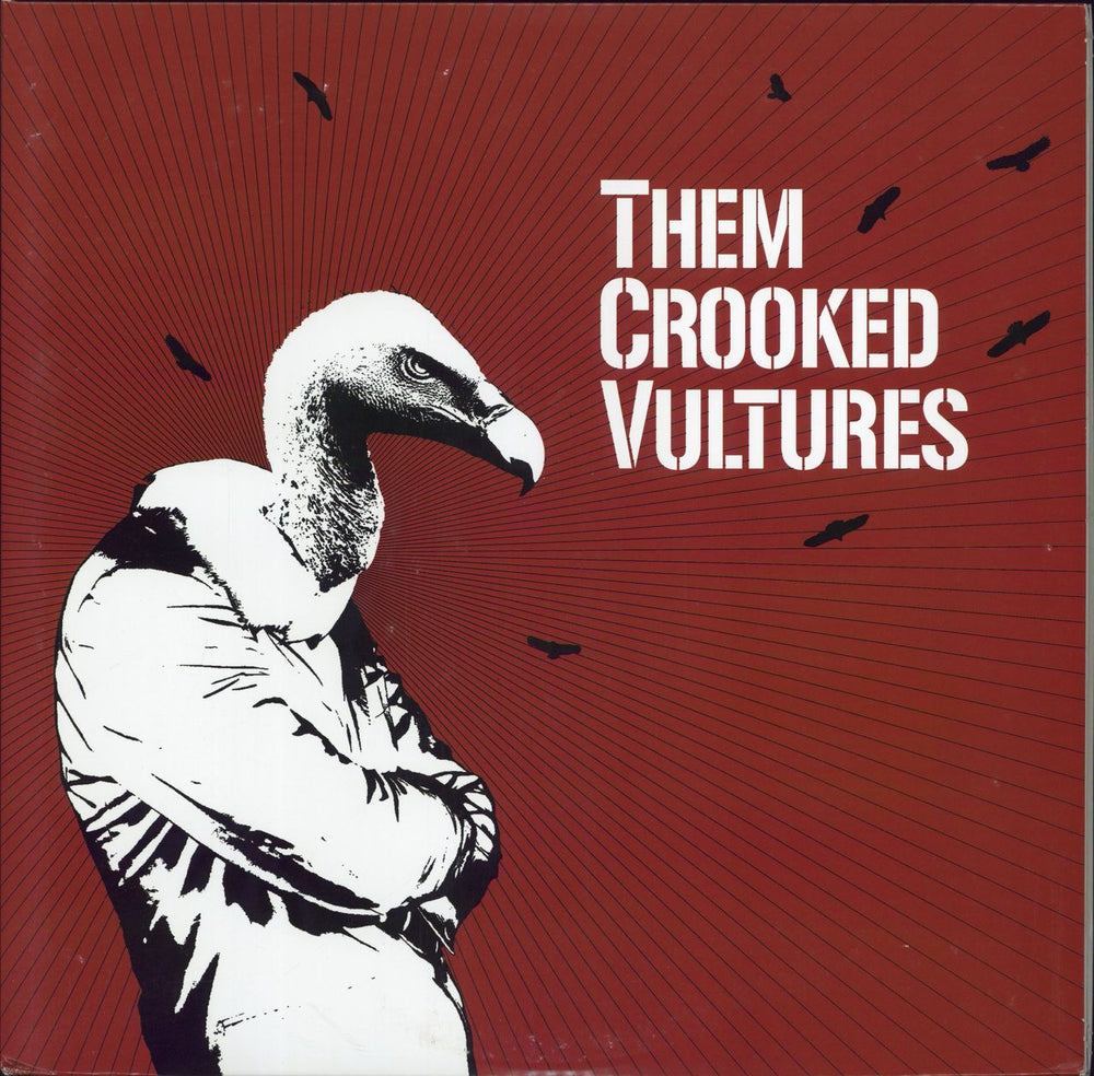 Them Crooked Vultures Them Crooked Vultures - 180 Gram Vinyl US 2-LP vinyl record set (Double LP Album) B0013785-01