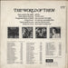 Them The World Of Them - Export UK vinyl LP album (LP record)