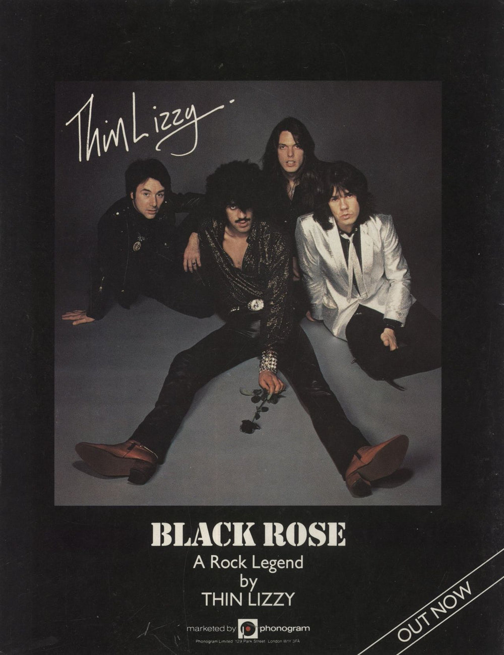 Thin Lizzy 1979 Tour UK tour programme
