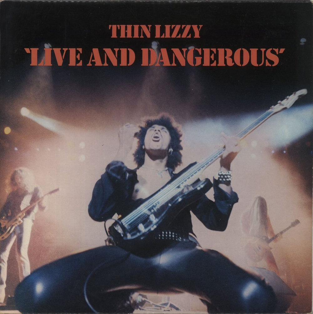 Thin Lizzy Live And Dangerous - VG UK 2-LP vinyl record set (Double LP Album) 6641807