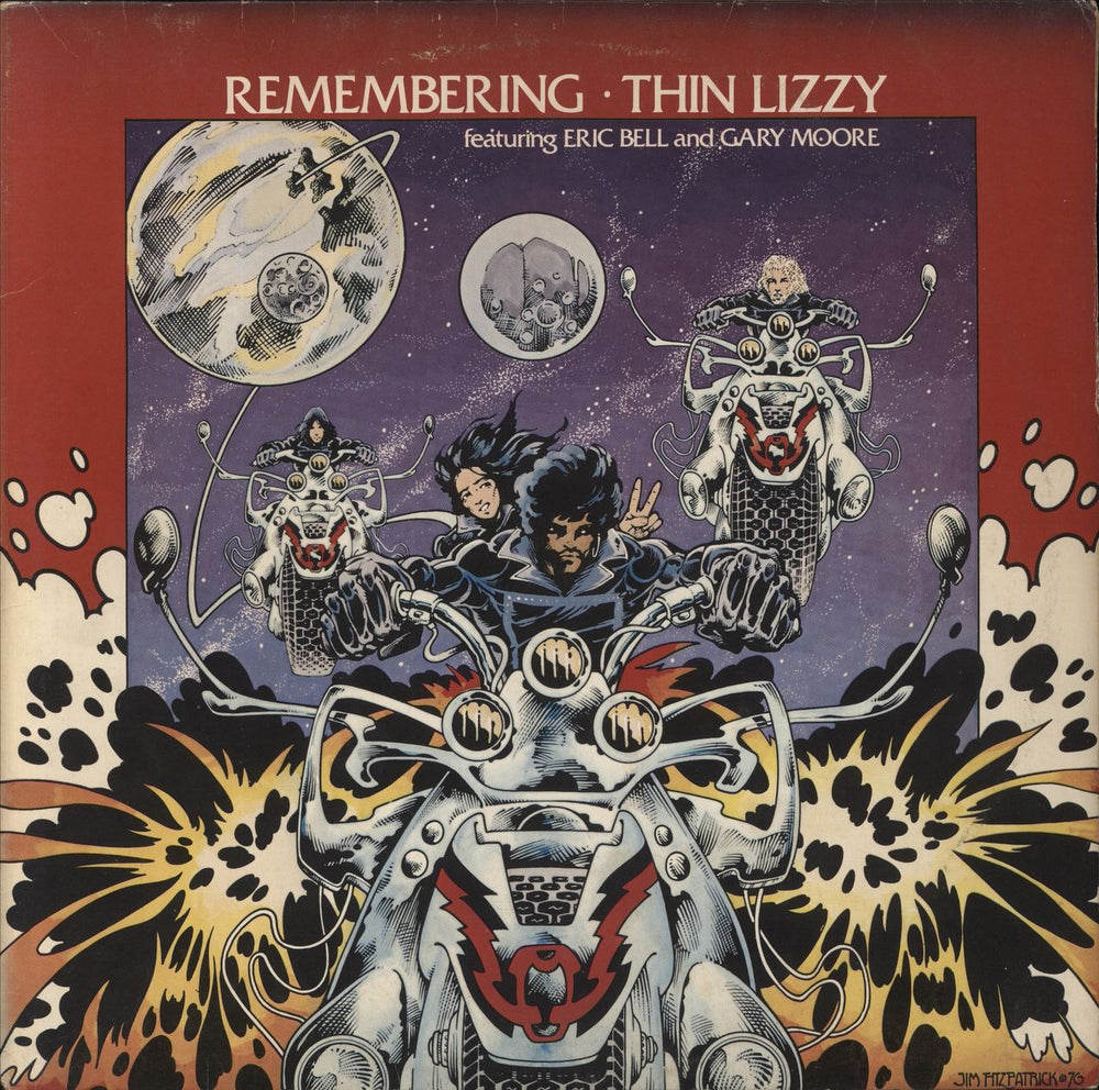 Thin Lizzy Remembering - VG German 2-LP vinyl record set (Double LP Album) 6.28377