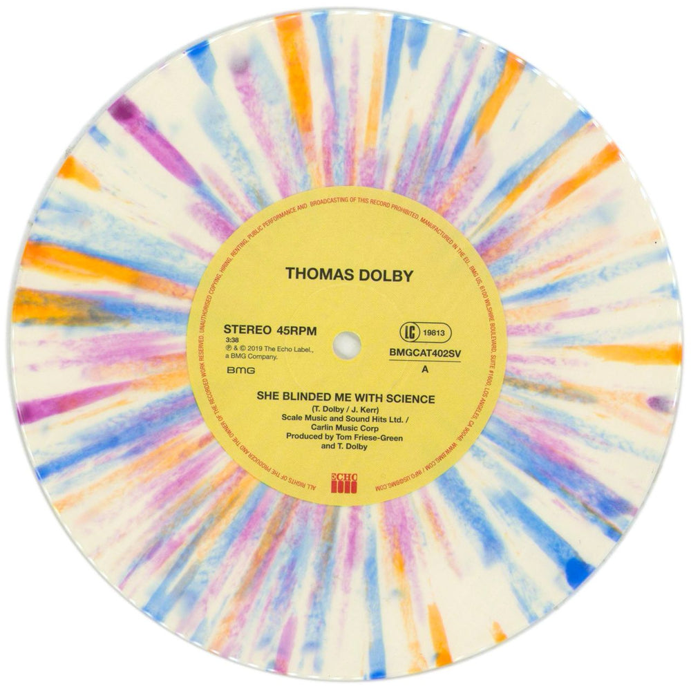 Thomas Dolby She Blinded Me With Science UK 7" vinyl single (7 inch record / 45) DOL07SH865915
