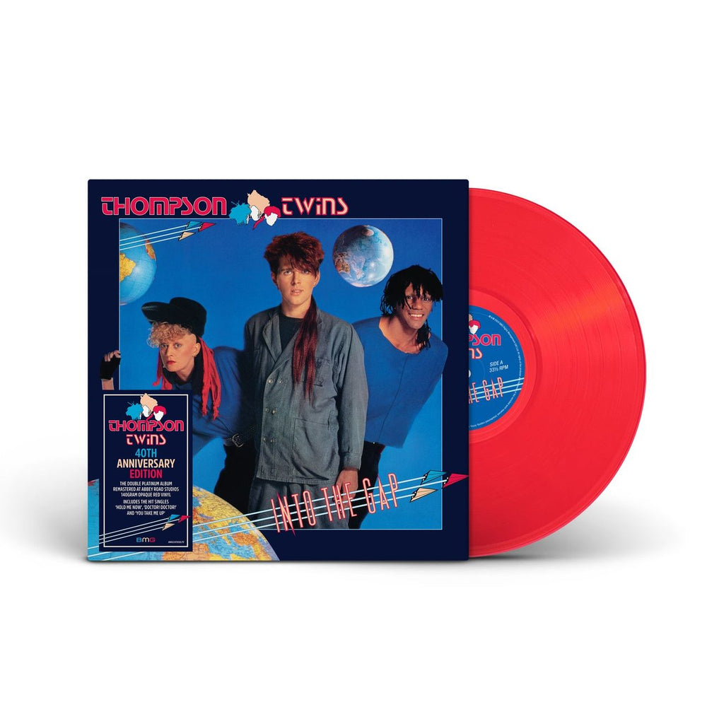 Thompson Twins Into The Gap - 40th Anniversary Opaque Red Vinyl - Sealed UK vinyl LP album (LP record) TWILPIN850971