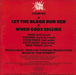Thor Let The Blood Run Red - Red Vinyl UK 12" vinyl single (12 inch record / Maxi-single)