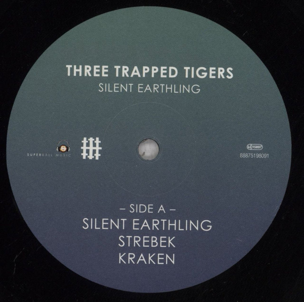 Three Trapped Tigers Silent Earthling UK 2-LP vinyl record set (Double LP Album) 1952LSI837588