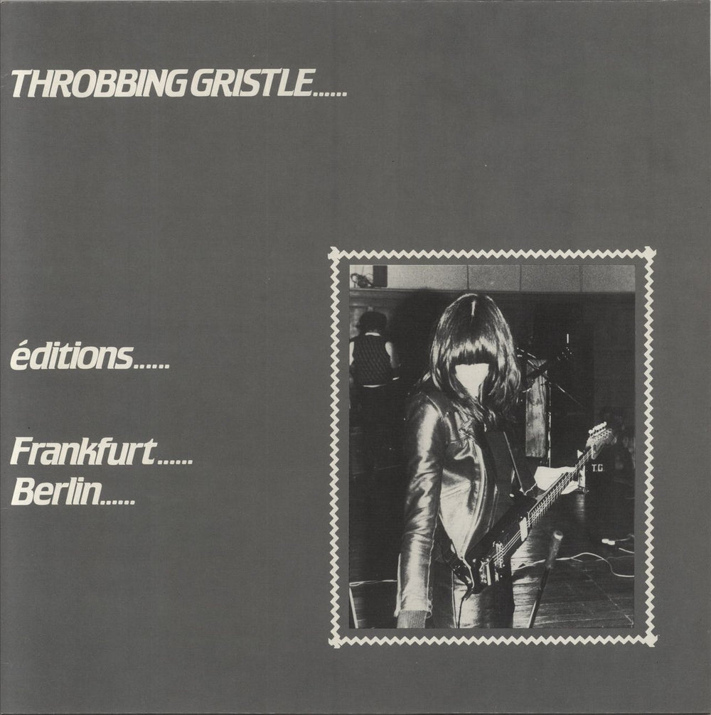 Throbbing Gristle Éditions Frankfurt-Berlin UK vinyl LP album (LP record) SJAMS31