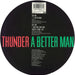 Thunder A Better Man - 3-D Sleeve + Glasses UK 7" vinyl single (7 inch record / 45) 724388046572