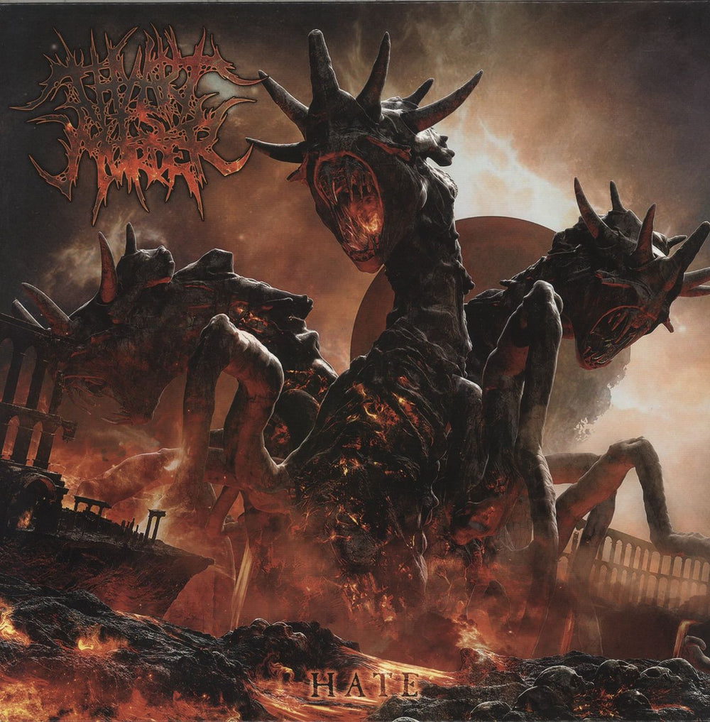 Thy Art Is Murder Hate - Purple & Red Swirl W/ White Splatter Vinyl US vinyl LP album (LP record) 5923