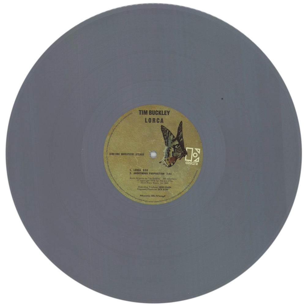 Tim Buckley Lorca - Silver Vinyl UK vinyl LP album (LP record) TBKLPLO856341