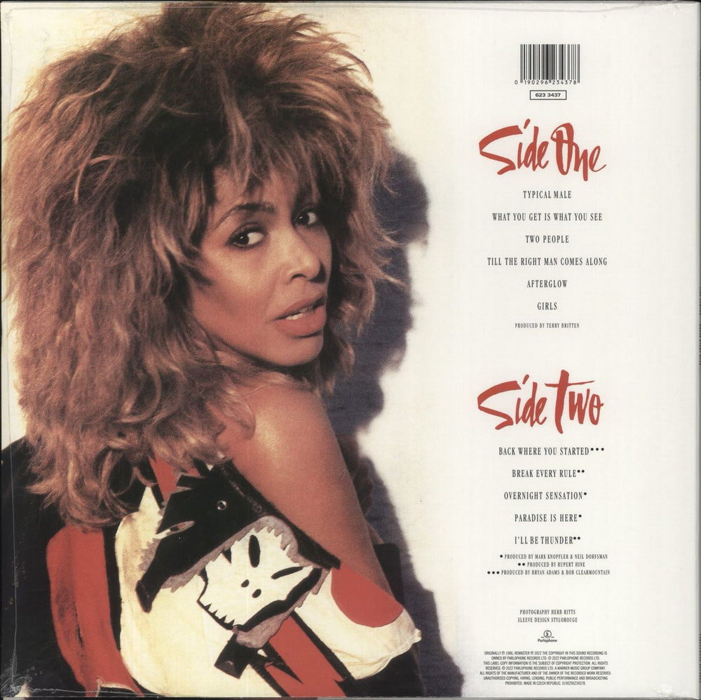 Tina Turner Break Every Rule - Sealed UK vinyl LP album (LP record) 0190296234378