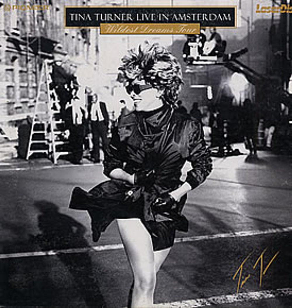 Tina Turner Live In Amsterdam UK laserdisc / lazerdisc CMPL6115