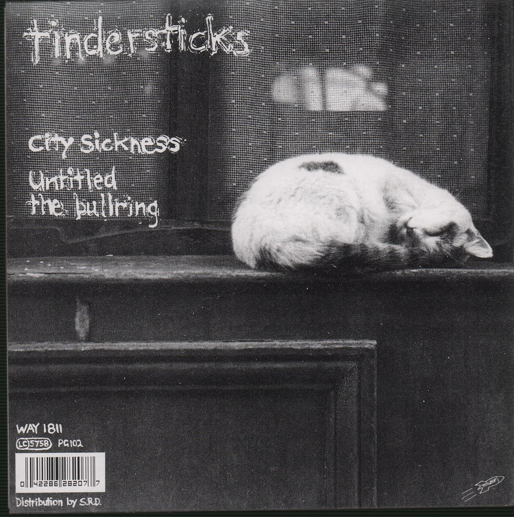 Tindersticks City Sickness UK 7" vinyl single (7 inch record / 45) TND07CI77901