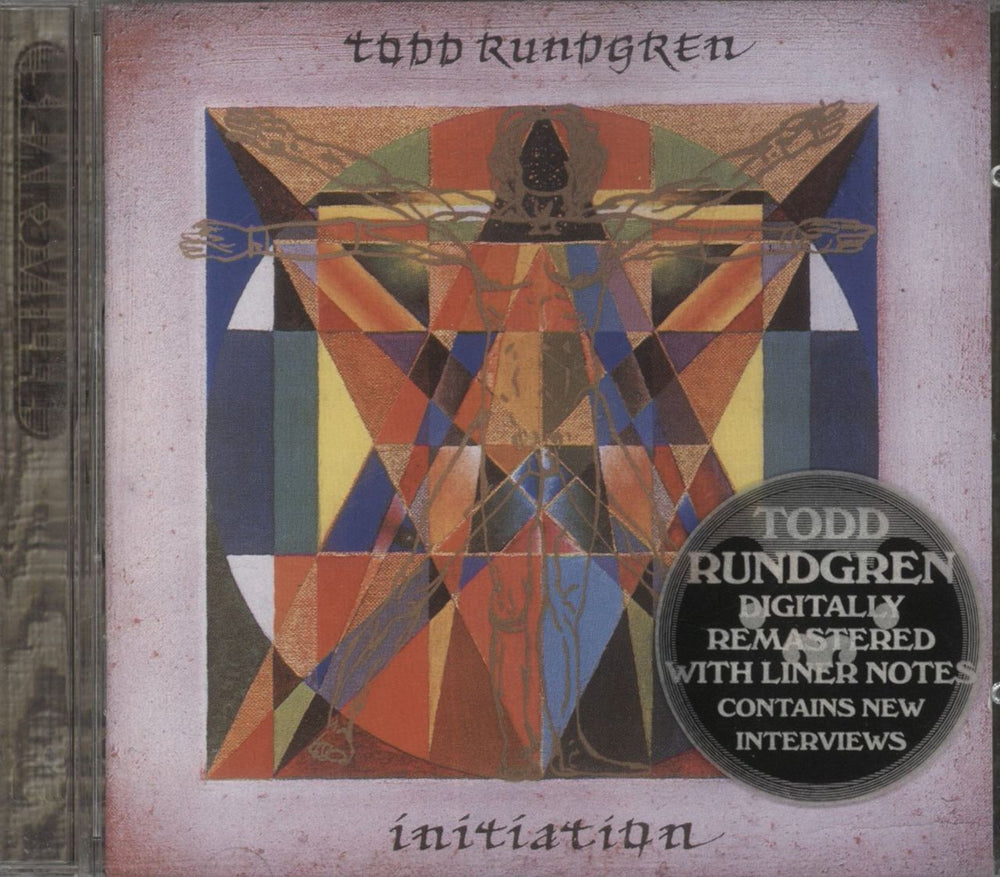 Todd Rundgren Initiation UK CD album (CDLP) ESM CD 701